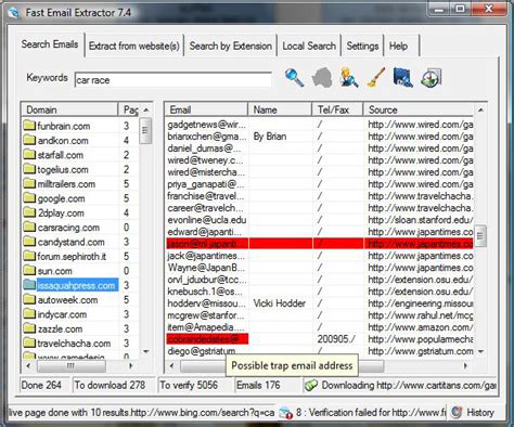 Lite 1.4 Email Extractor .